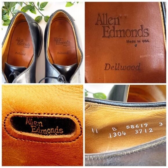 Allen Edmonds Seattle black Leather Derbys size 11 main image 6